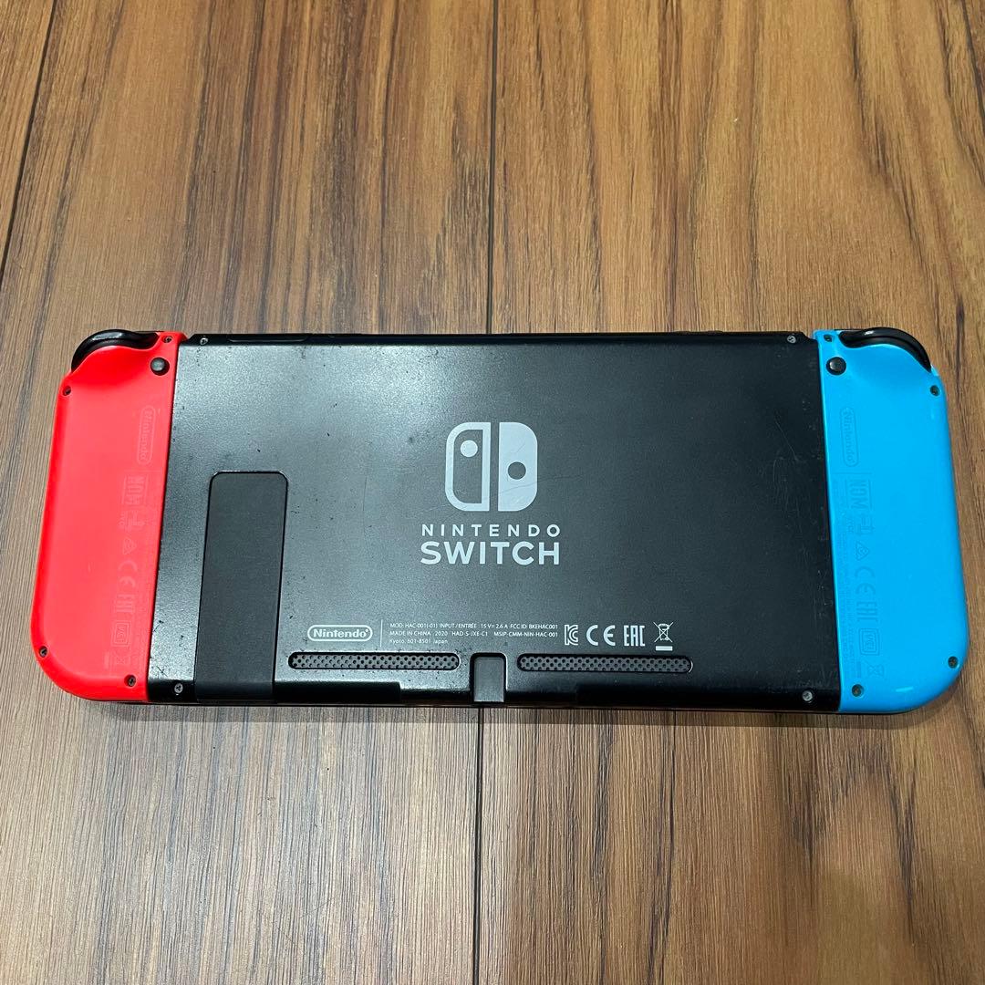 Nintendo Switch 青/赤 本体 SDカード（128GB）付き