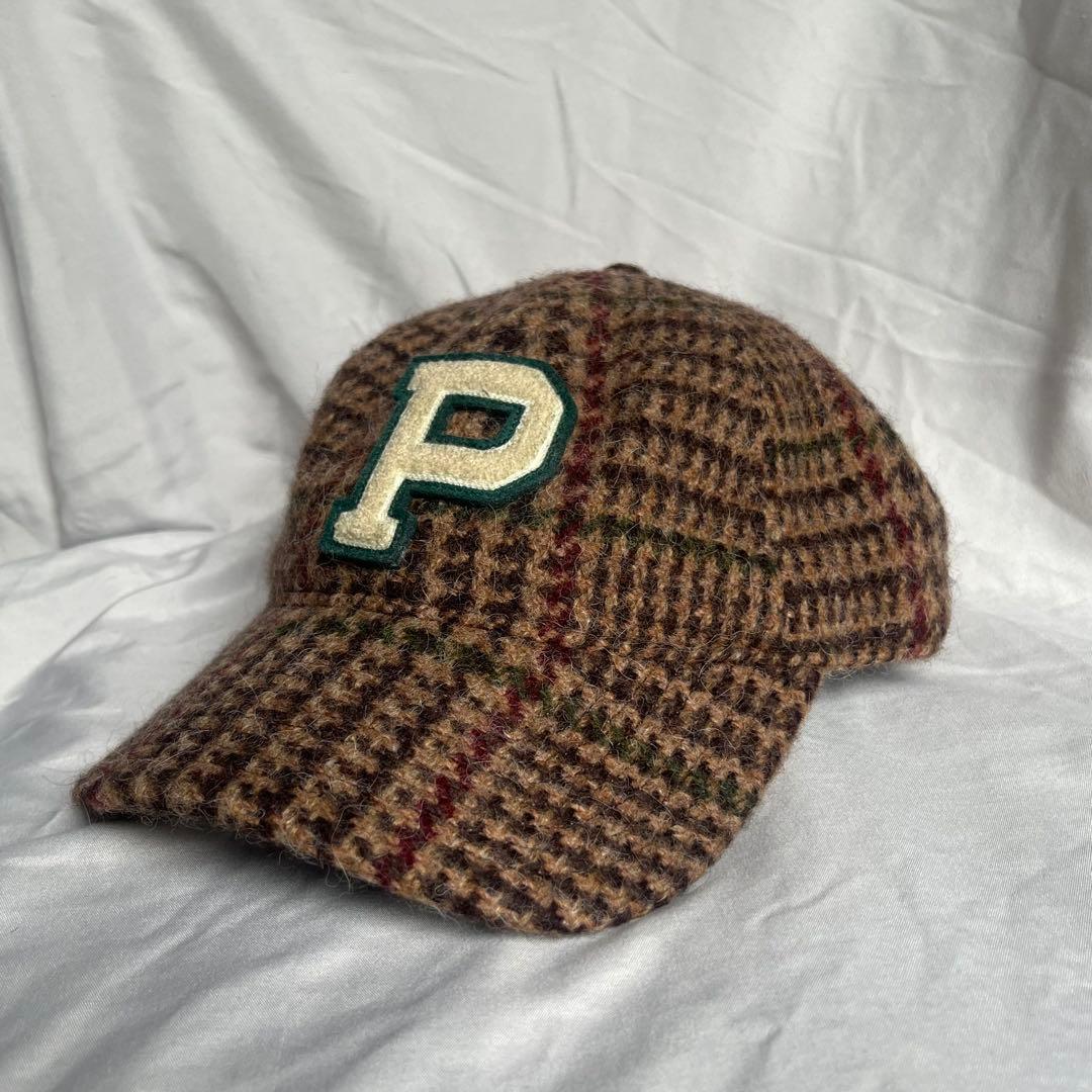 POLO Ralph Lauren グレンチェック ツイード ボール キャップ - メルカリ