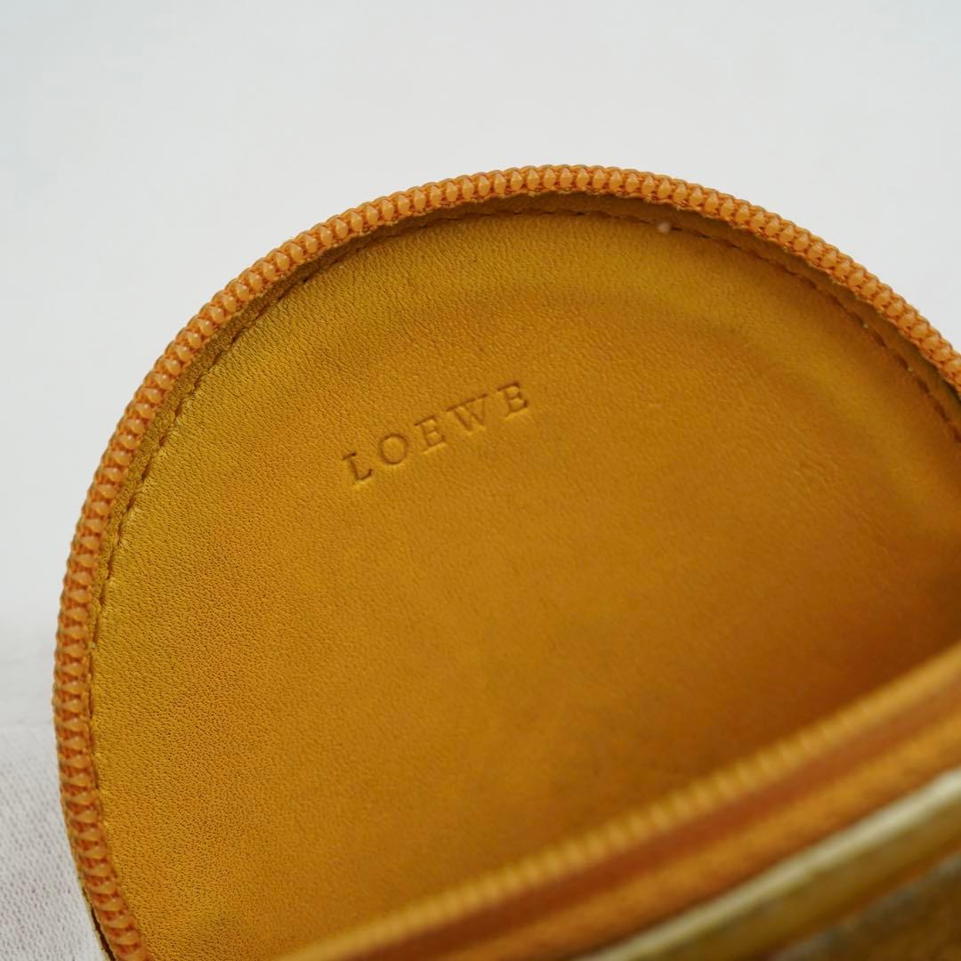【未使用に近い】LOEWE アナグラム　アマソナ　スエード　ケース　ロゴ