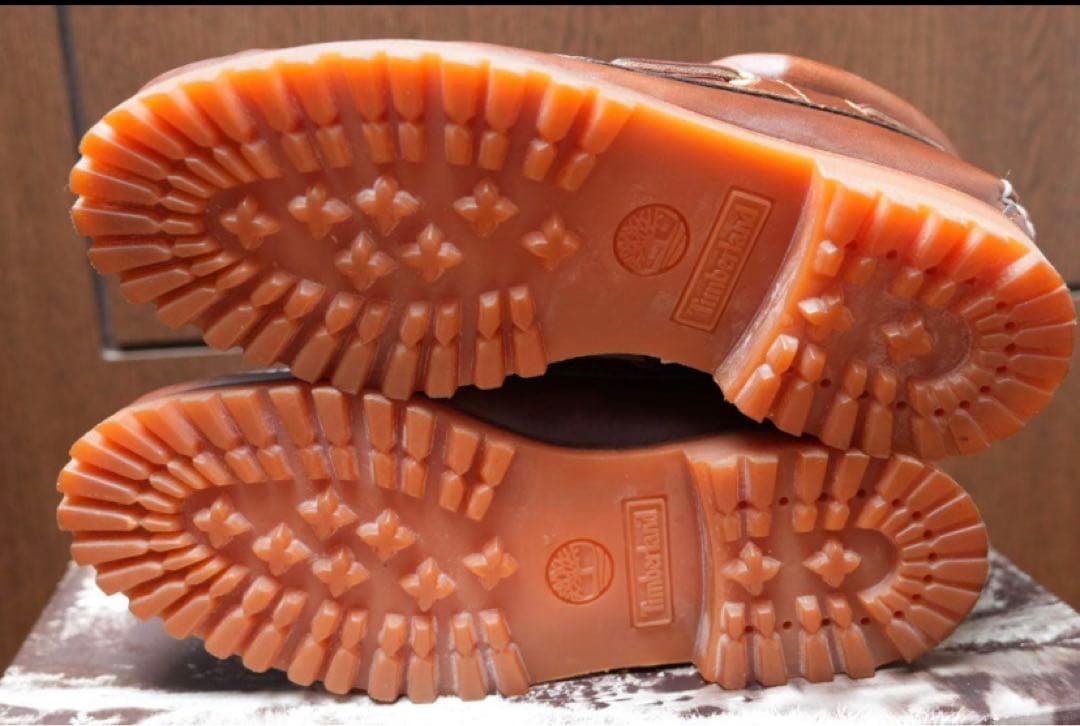 Timberland ブラウン デッキシューズ　us7.5 26.5cm