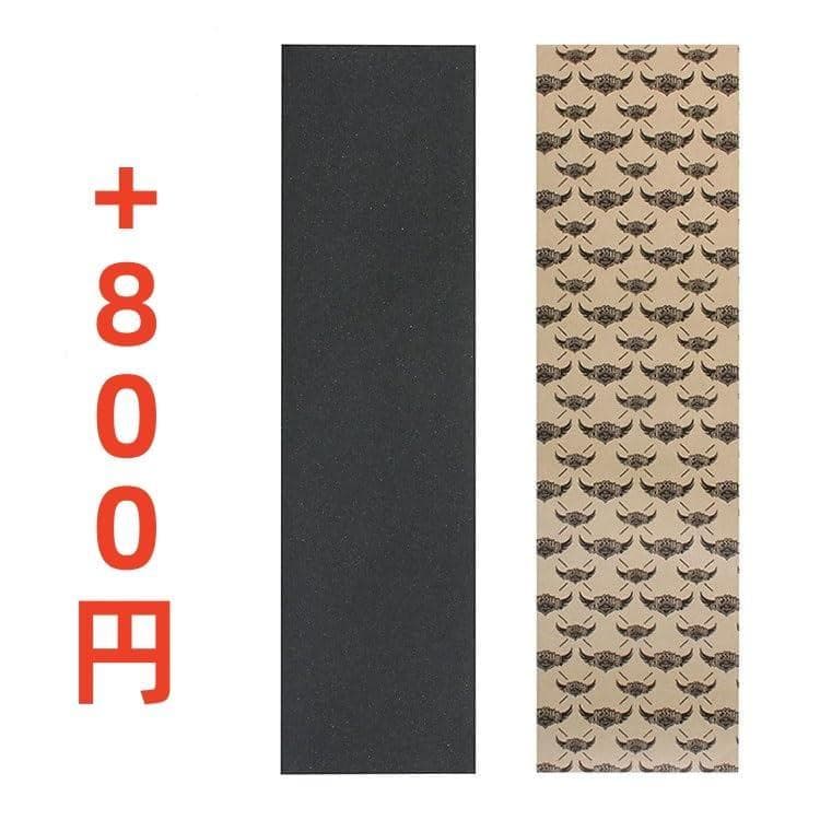 台湾製無地黒デッキテープ付き SANTACRUZ　サンタクルーズ8.0デッキ