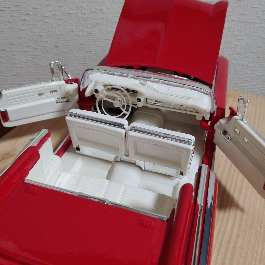 【美品】Cadillac ELDORAD 1/18 MAISTO 希少 赤