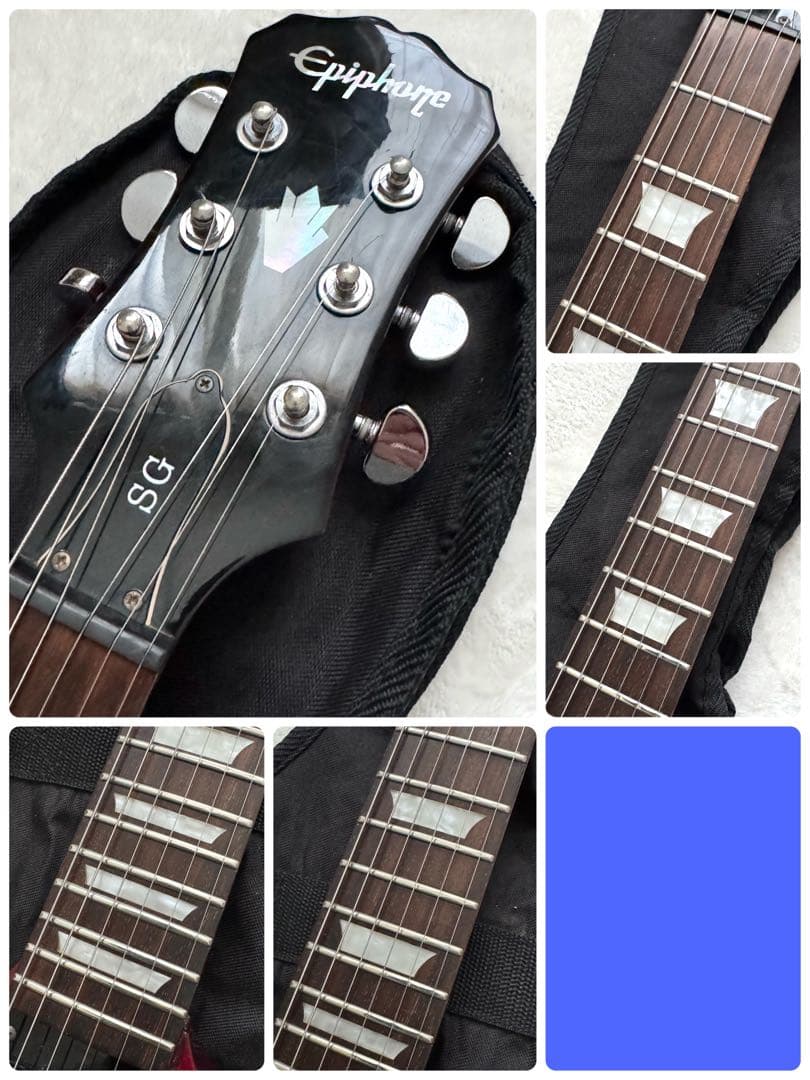 良品 エピフォン SG スタンダード エレキギター CHERRY