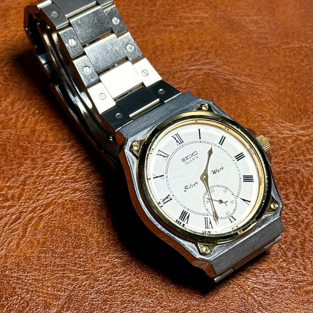 A108 希少 稼動品 SEIKO silver wave 80年代
