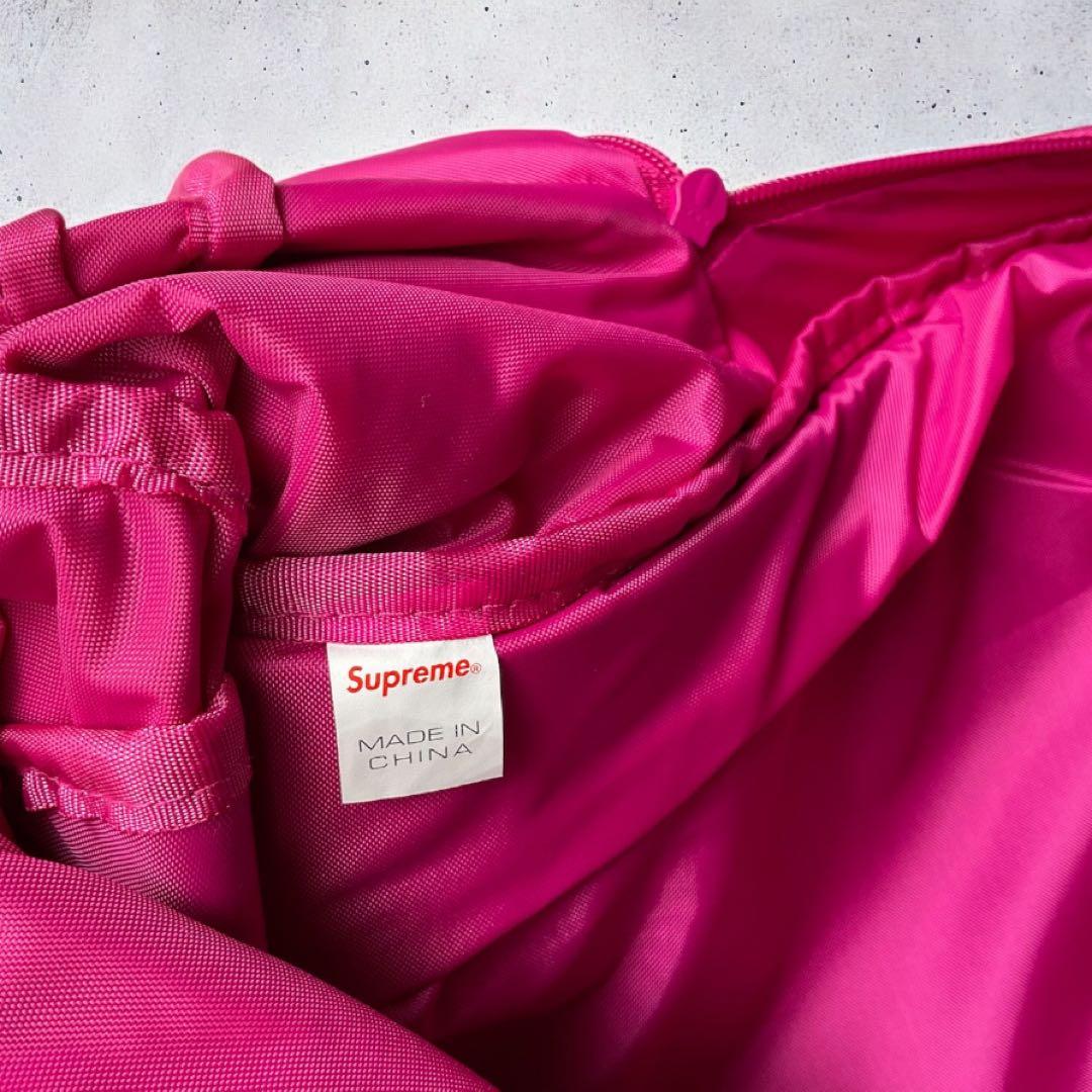 【supreme】シュプリーム　17SS Back pack マゼンタ　リュック