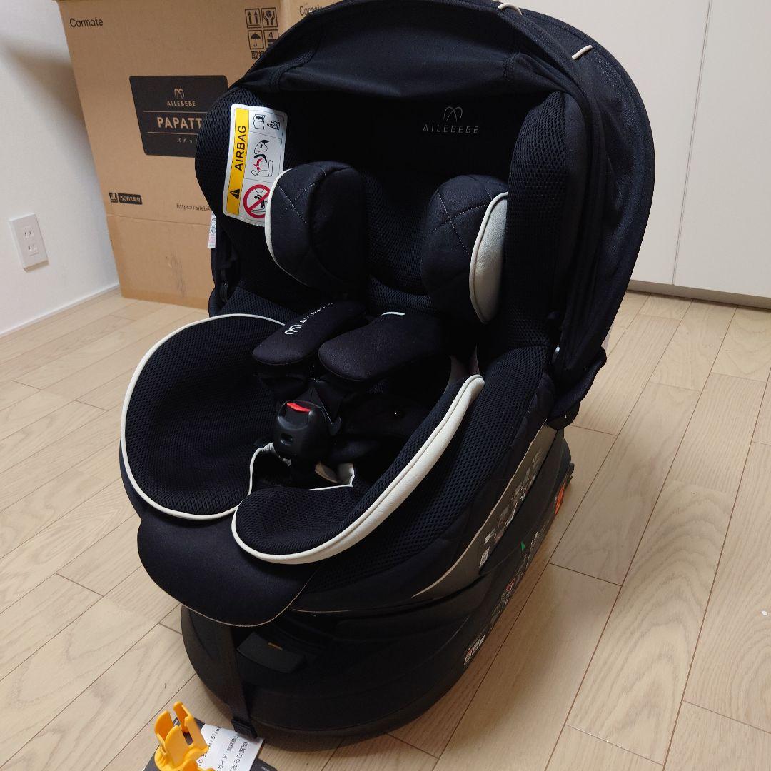 エールベベ クルット 6i グランス ブラック チャイルドシート 新発売
