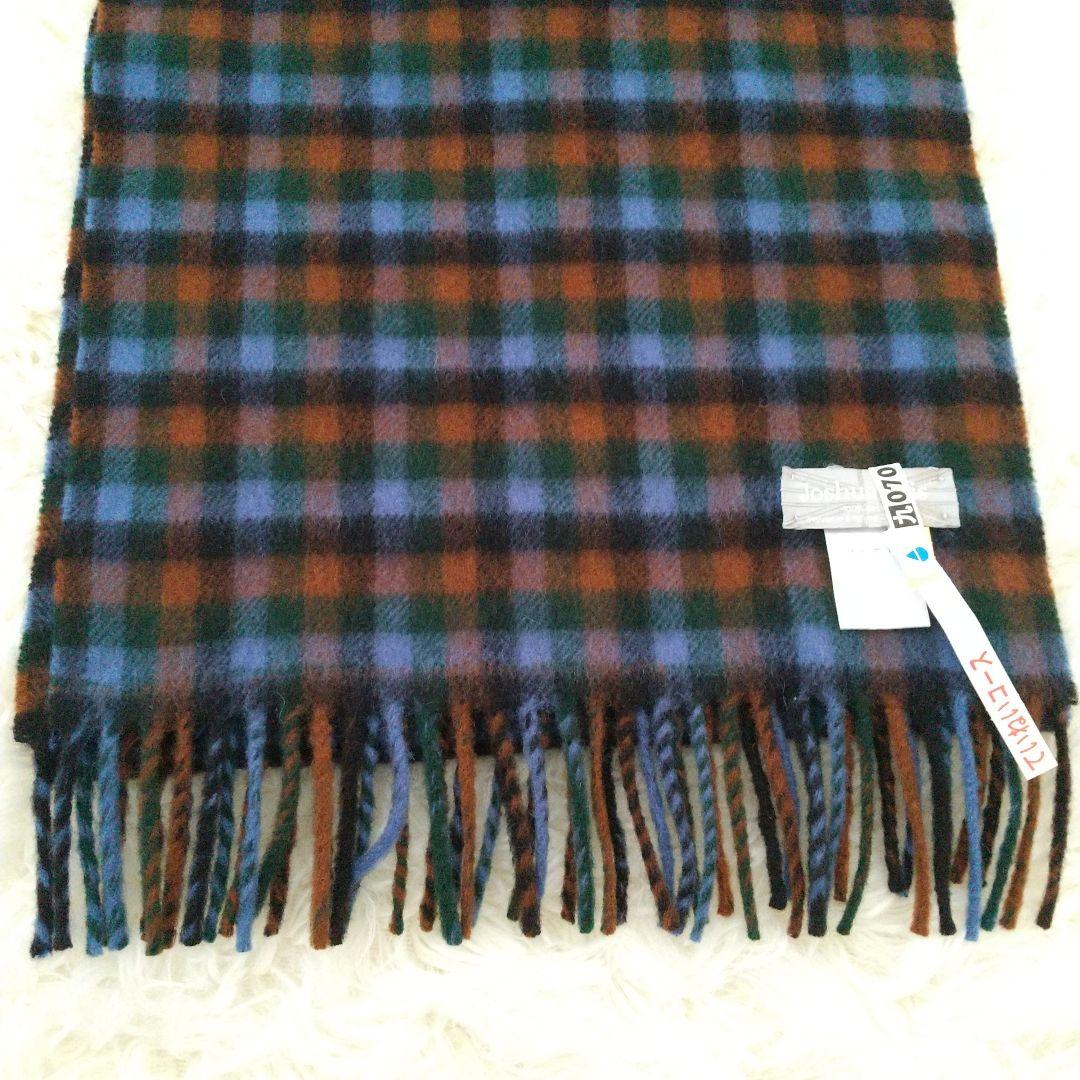 《新品級✨クリーニング済》　ジョシュアエリス　カシミヤ100％　マフラー