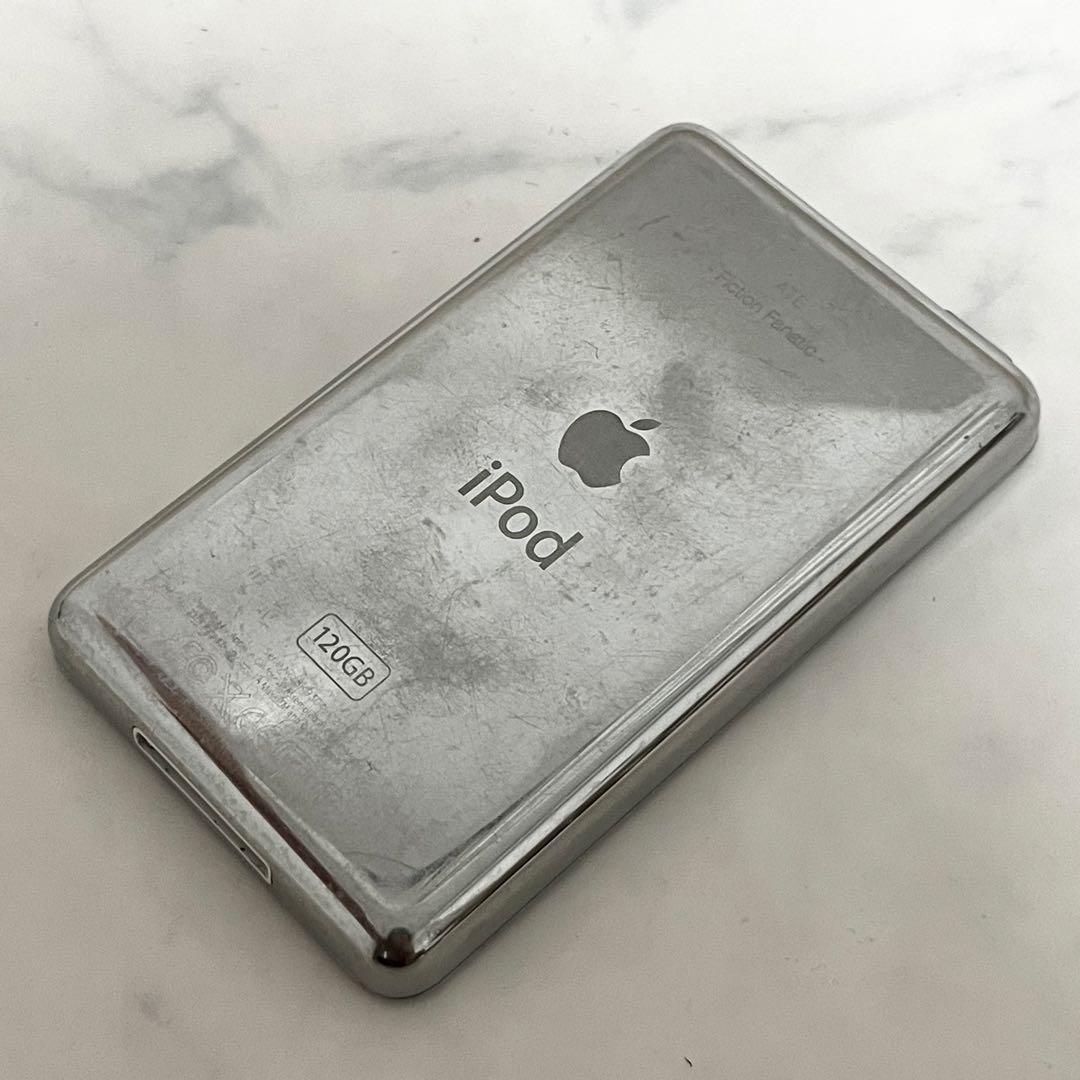 Apple iPod classic 120GB シルバー アイポッドクラシック - メルカリ