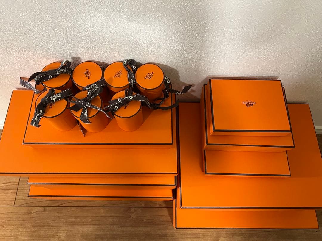 エルメス空箱 16個セット 布袋付き