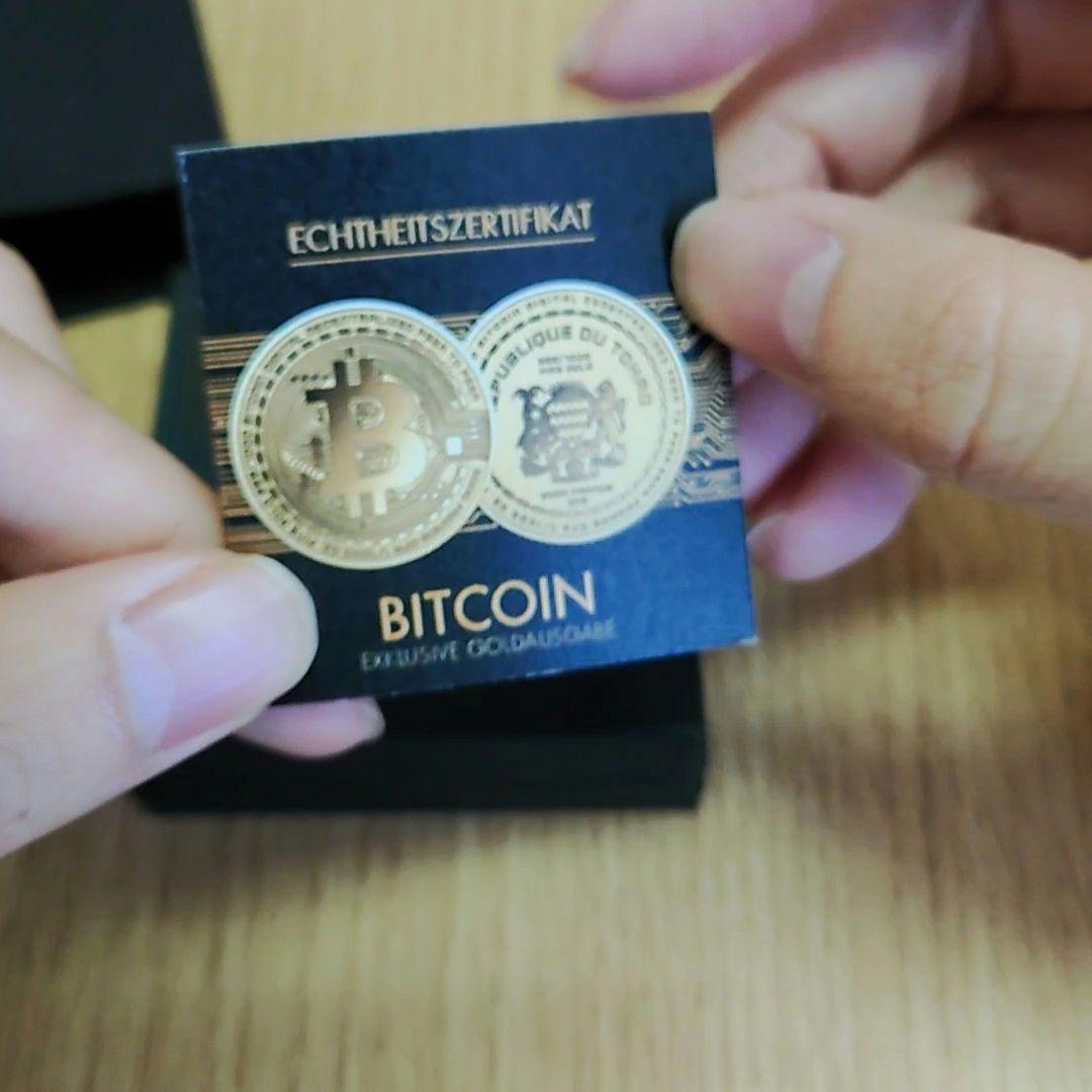 ビットコイン 2023金貨 純金 3000フラン