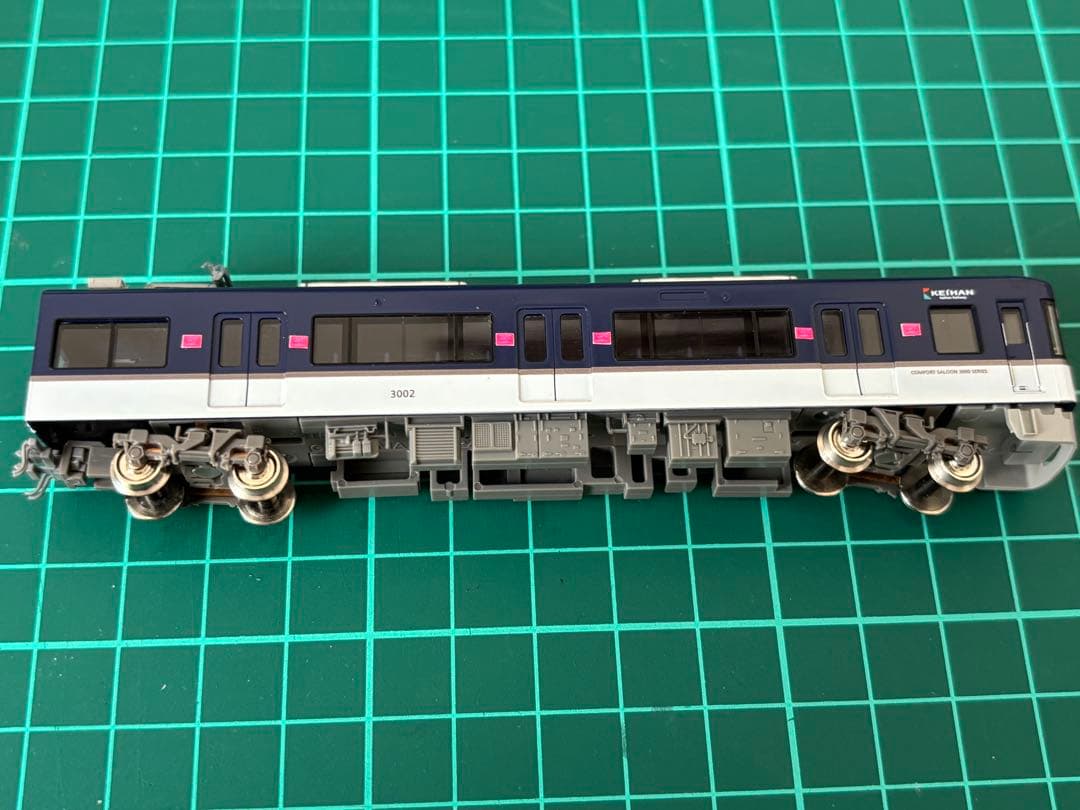 グリーンマックス 京阪3000系(快速特急「洛楽」・種別/行先選択式)8両