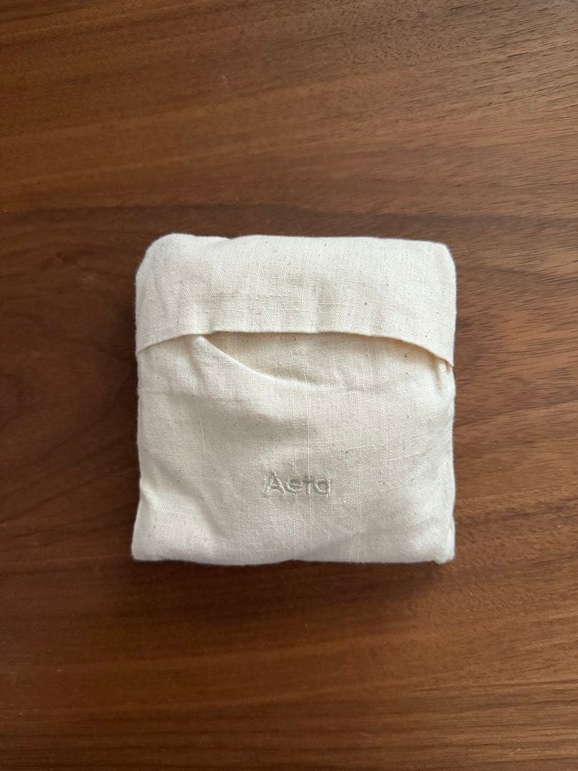 Aeta ホワイトレザーハンドバッグ　DA58 ONE SHOULDER：S