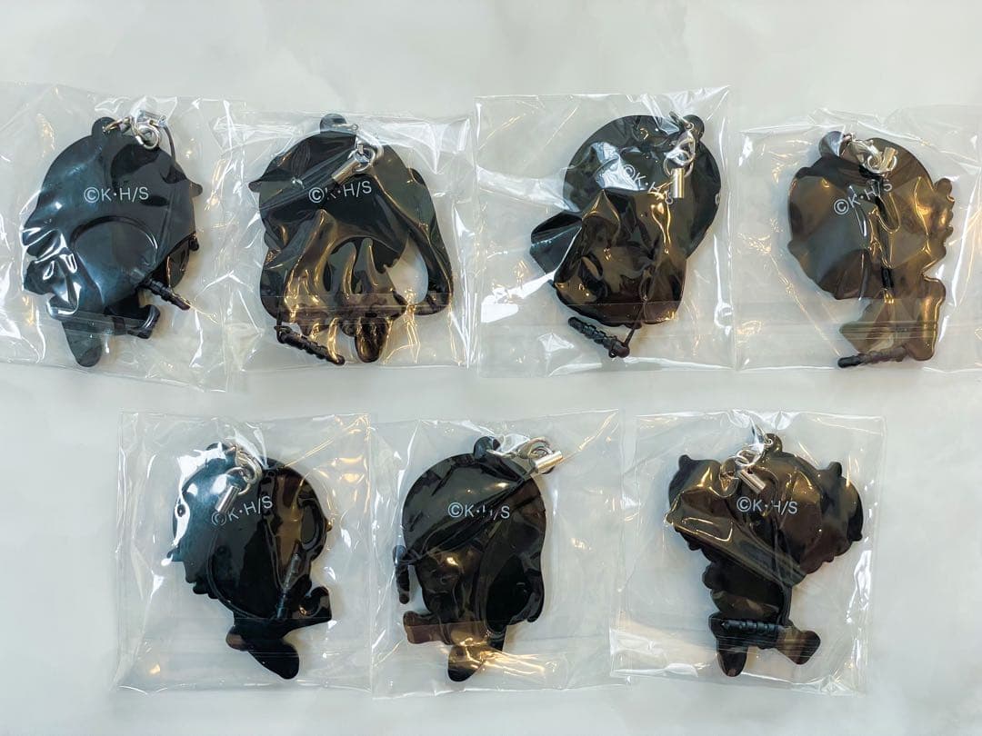 けいおん! ぺたん娘 ラバーストラップ ラバスト あずにゃん 秋山澪 平沢唯 梓