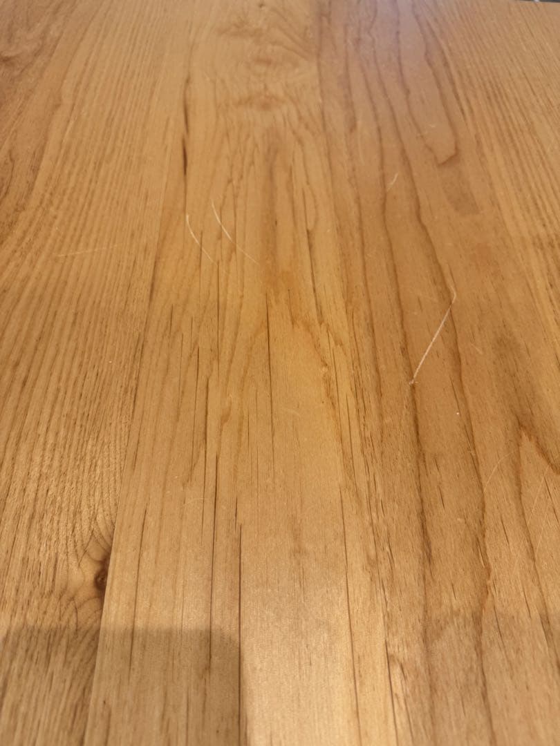 マユゲ犬！ 堀田木工所 無垢 ダイニングテーブルのみ 150 引き取り可