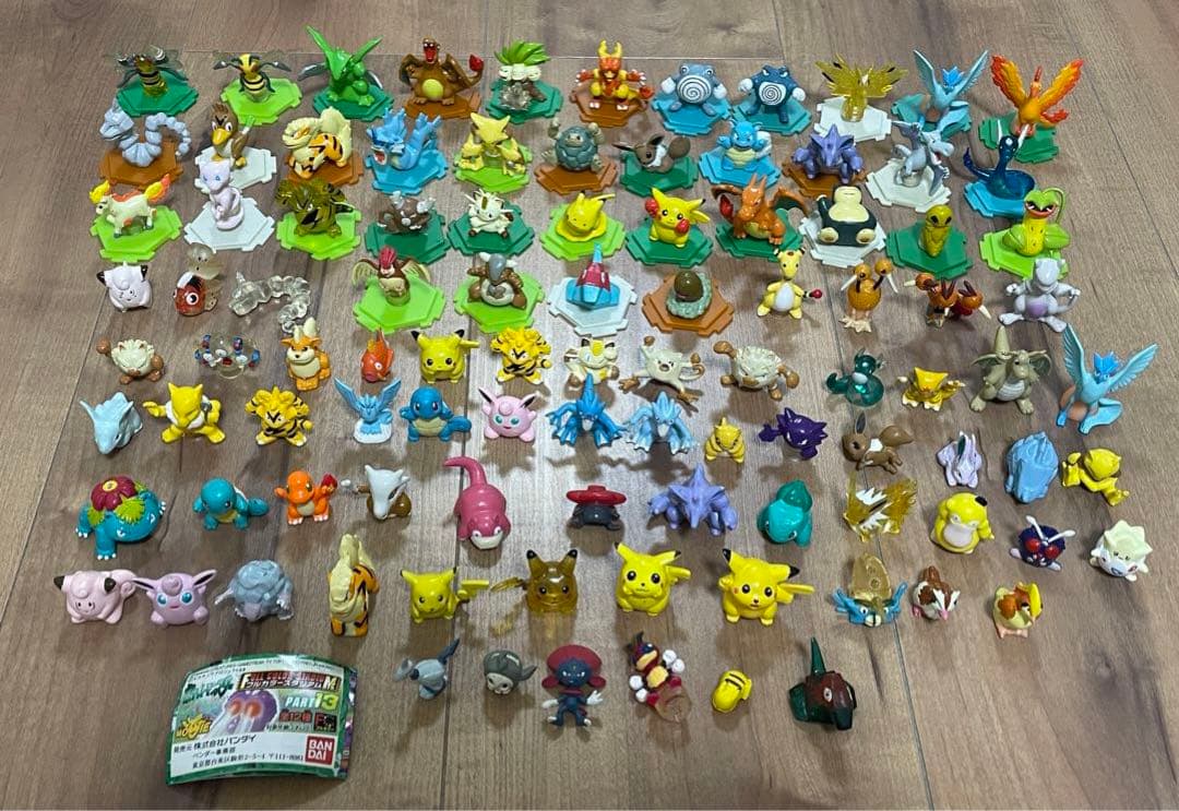 ポケモン フィギュア ミニフィギュア フルカラーコレクション 鉛筆
