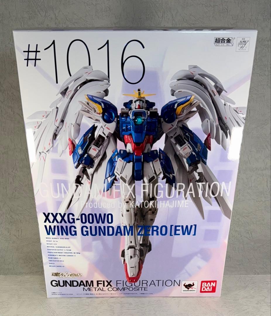 【未開封品】 GFFMC ウイングガンダムゼロ EW版 Amazon.co.jp: 魂ウェブ商店 BANDAI GUNDAM FIX FIGURATION METAL