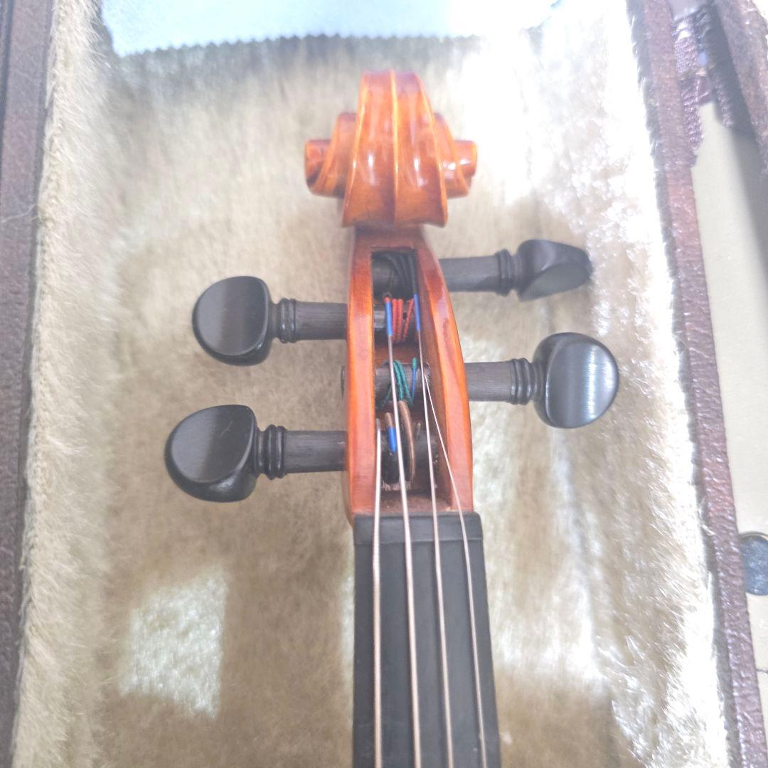 418】極虎艶杢 鈴木バイオリン No.300○ 1/8 2001年製