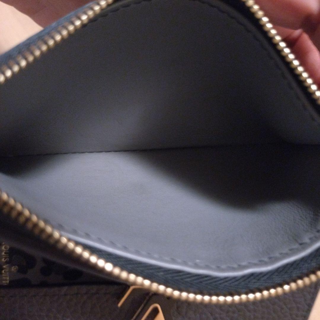 【ルイヴィトン】 ポルトフォイユ カプシーヌ レオパード