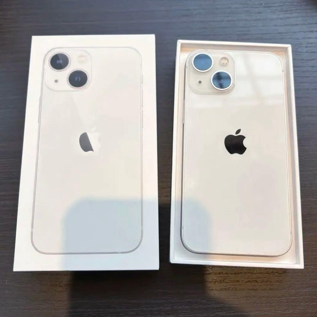 Apple iPhone 13 mini ホワイト 本体と箱付き