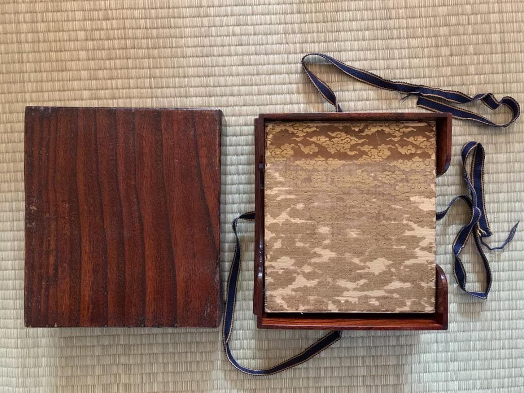 三十六歌仙 純金装飾 金襴表紙 和歌折帳 36面 - メルカリ