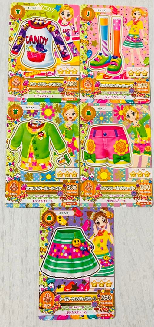 アイカツカード ポップ アイカツ! - 初期アイカツカード】ポップコーデ