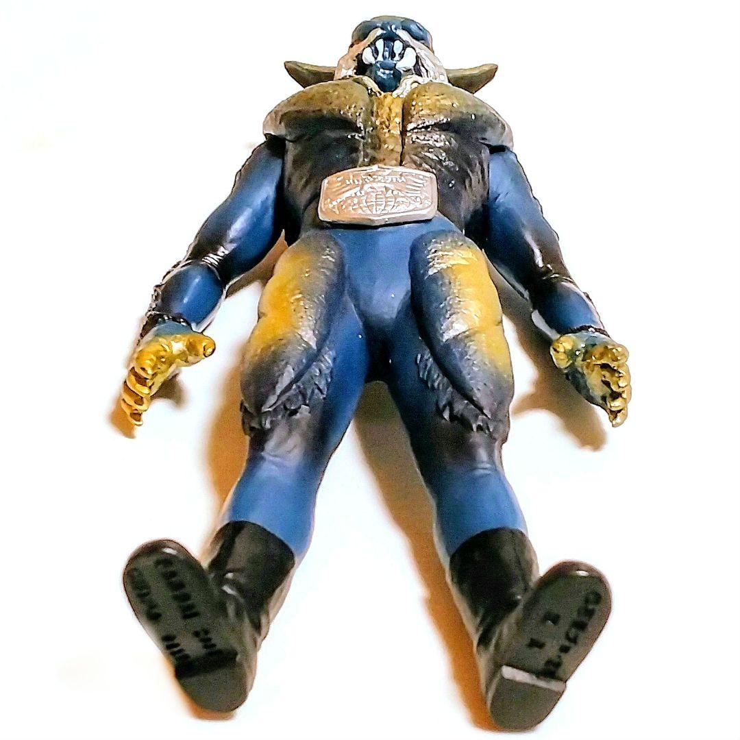 重塗装】 仮面ライダー ショッカー怪人 狼男 当時物 ソフビ フィギュア