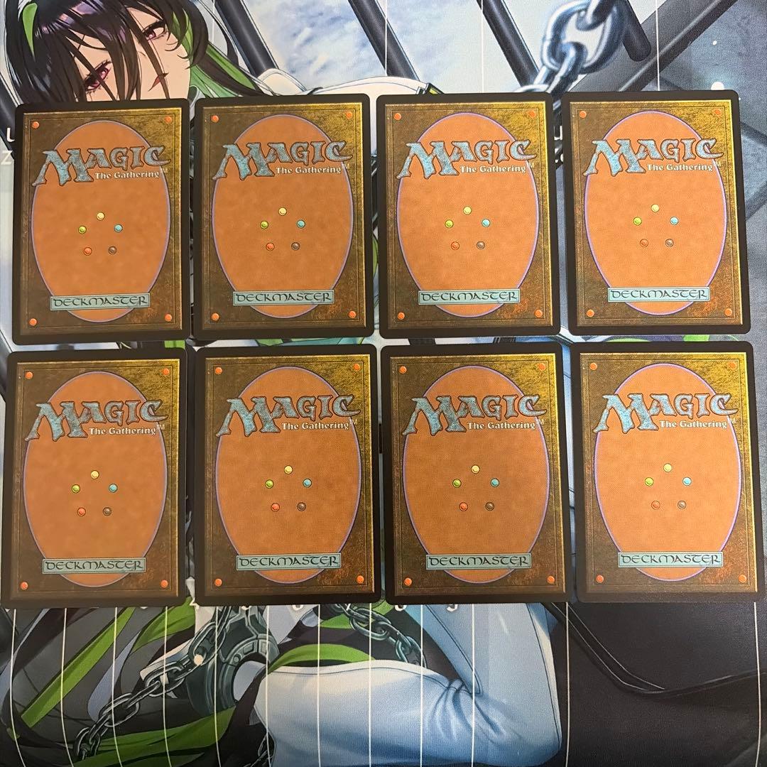 MTG 平地 8枚 日本語 チョコボ・トラックfoil FF チョコボバンドル