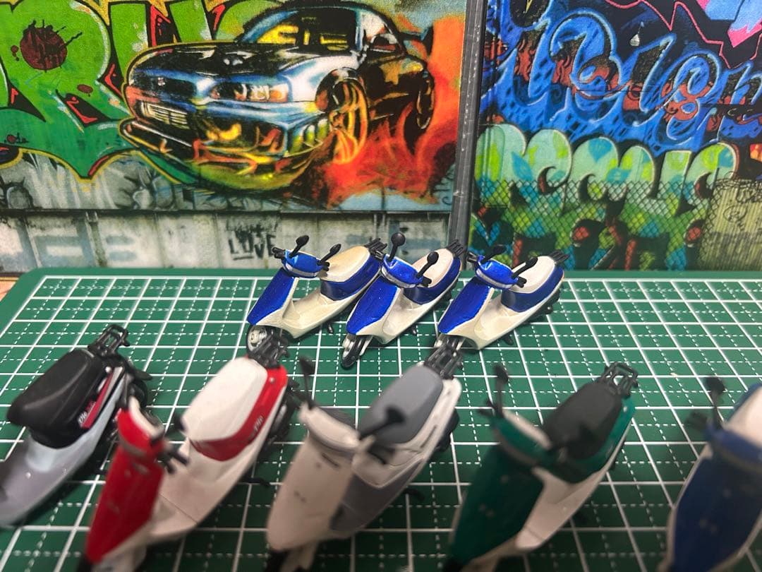 ガチャ　DIO AF18 ５台セット　3台おまけ