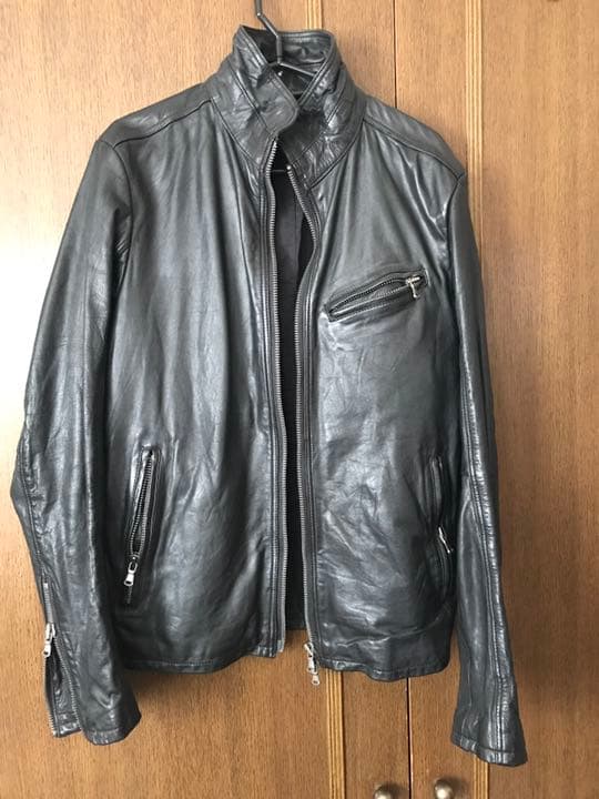 シェラック　shellac レザージャケット 50 シェラックのレザージャケット シェラックSHELLAC レザーブルゾン