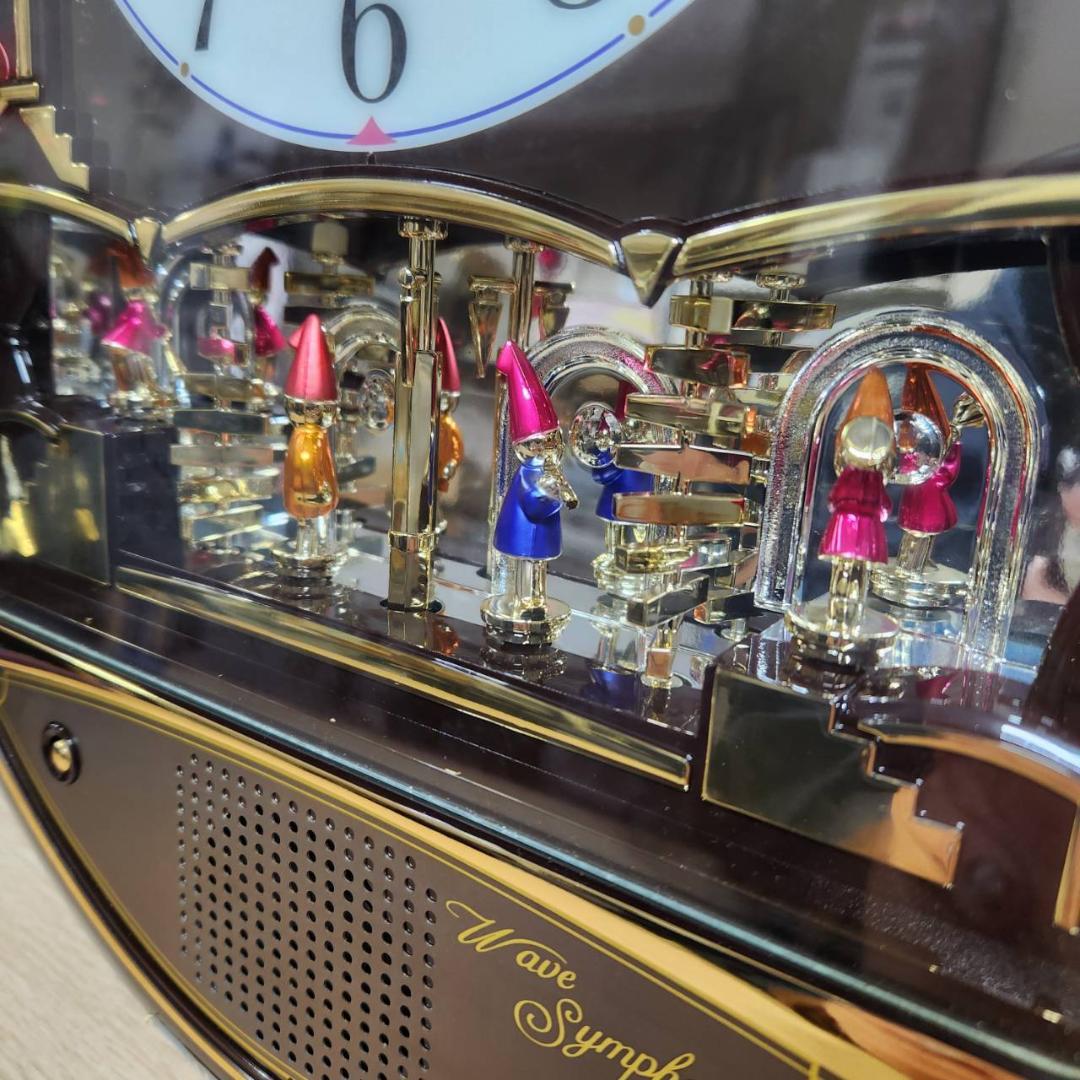 ★SEIKO　からくり時計　電波時計　ウェーブシンフォニー　RE551B