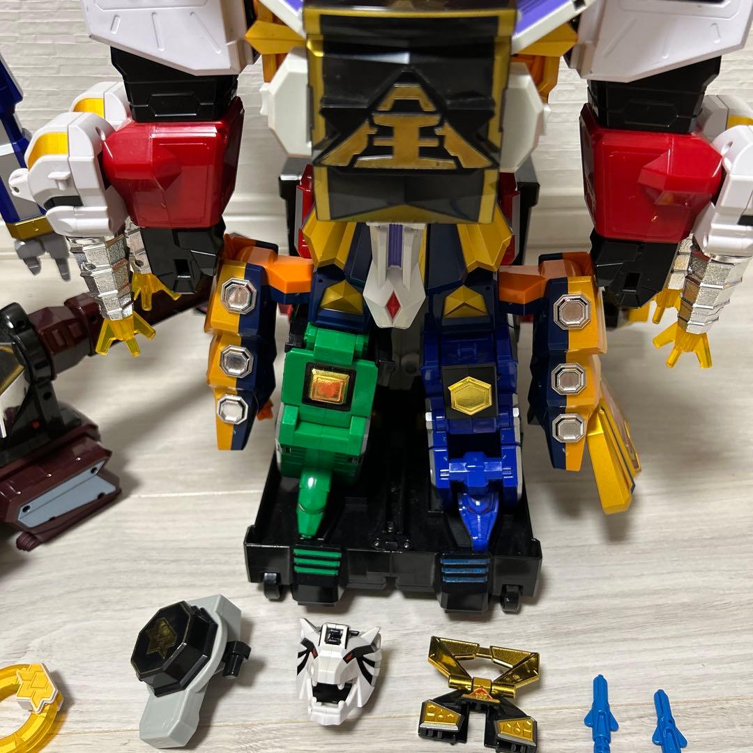 【ど迫力】美品　侍戦隊シンケンジャー　DXサムライハオー＆恐竜折神＆ダイゴヨウ