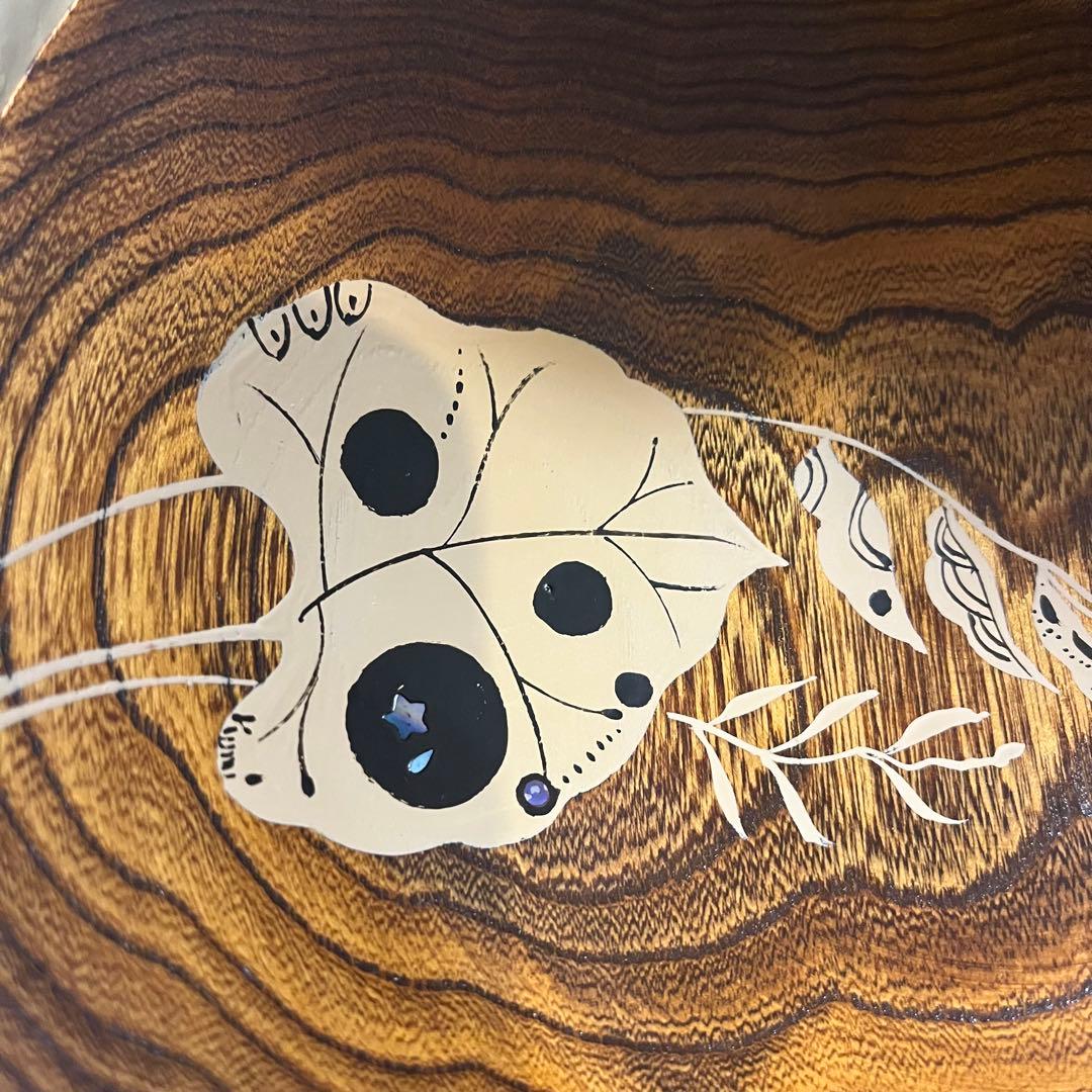 林玖瞠　摺漆鉢　漆　食器　うつわ一客