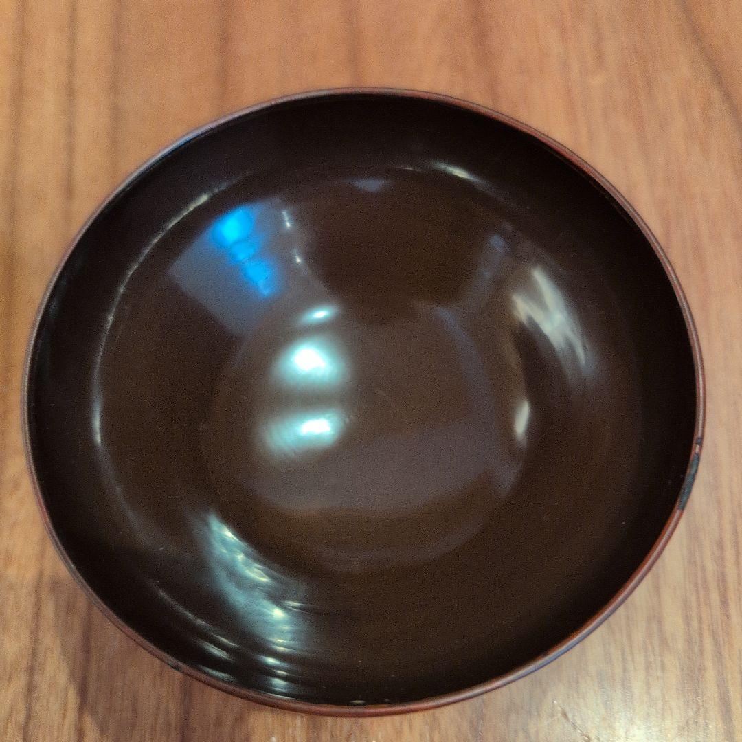 洗朱蒔絵　吸物椀　19客