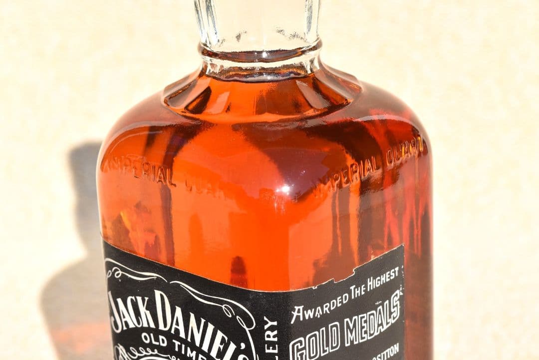 希少！□ ジャックダニエル 旧ボトル IMPERIAL QUART 赤紙封印