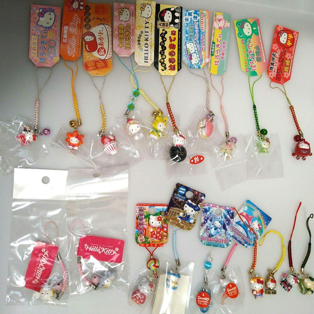 ご当地限定キティ 根付けキーホルダーセット 60個まとめ売り