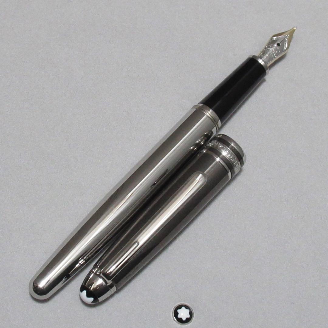 モンブラン 万年筆 145 ソリテール ヘマタイト 3508