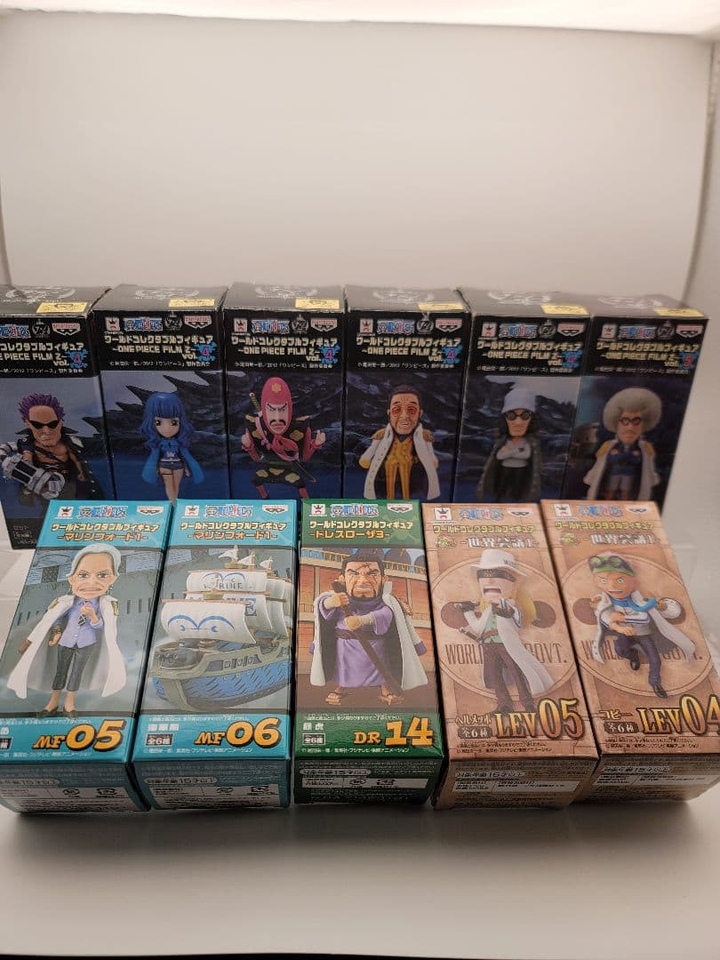 ワンピース フィギュア ワーコレ ワールドコレクタブル 海軍セット
