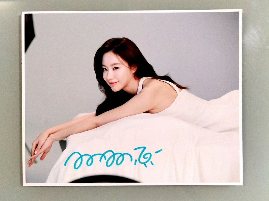 セール中…キム・アジュン直筆サイン入り超大型写真…Kim A Joong