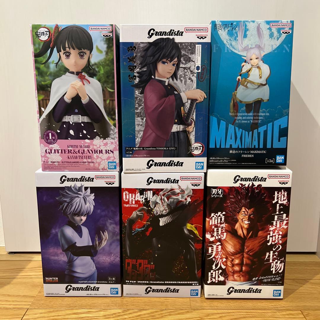 最新 フィギュア 6体セット まとめ売り - メルカリ