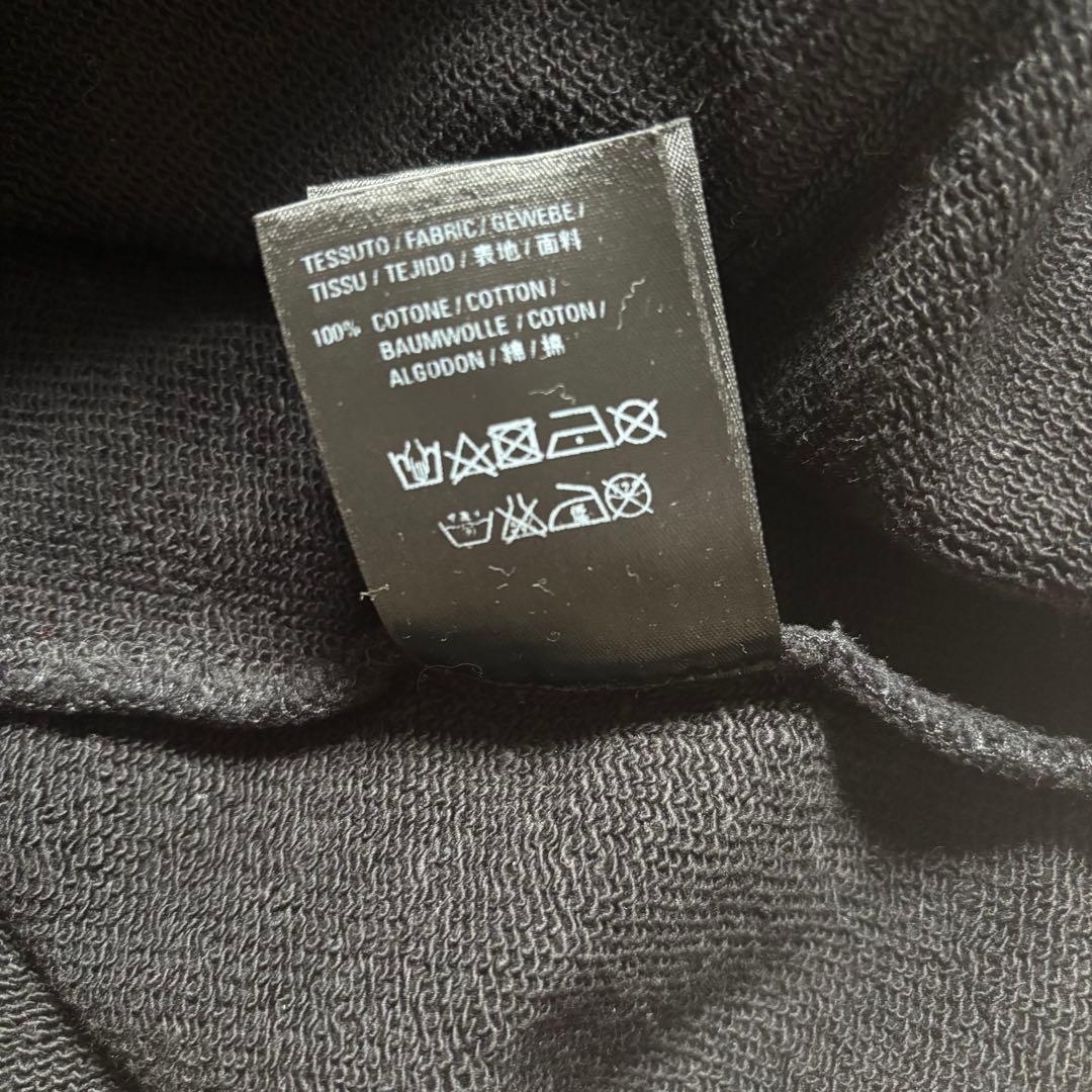 正規品　Balenciaga ブラック パーカー フード付き