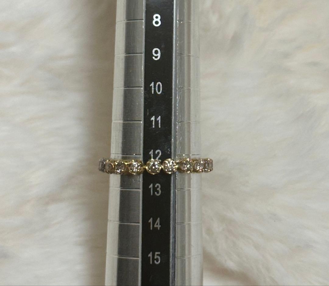 フルエタニティリング0.70ct ダイヤ K18 PTスリーカラー リング