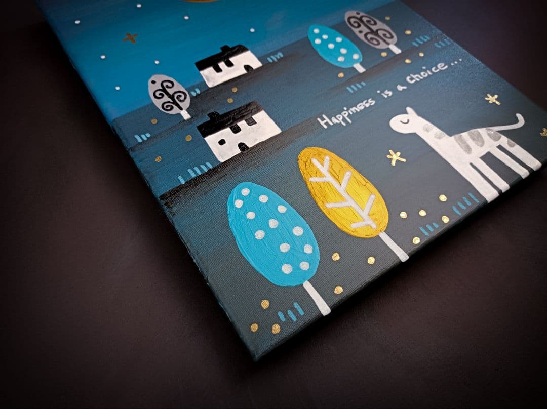 ✿月野乃亜 Unique F4／333×242mm 現代アート 250424