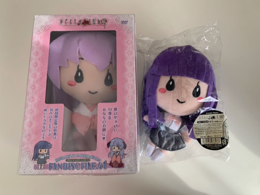 ひぐらしのなく頃に解 ぬいぐるみ 古手梨花 羽入 激レア】古手梨花