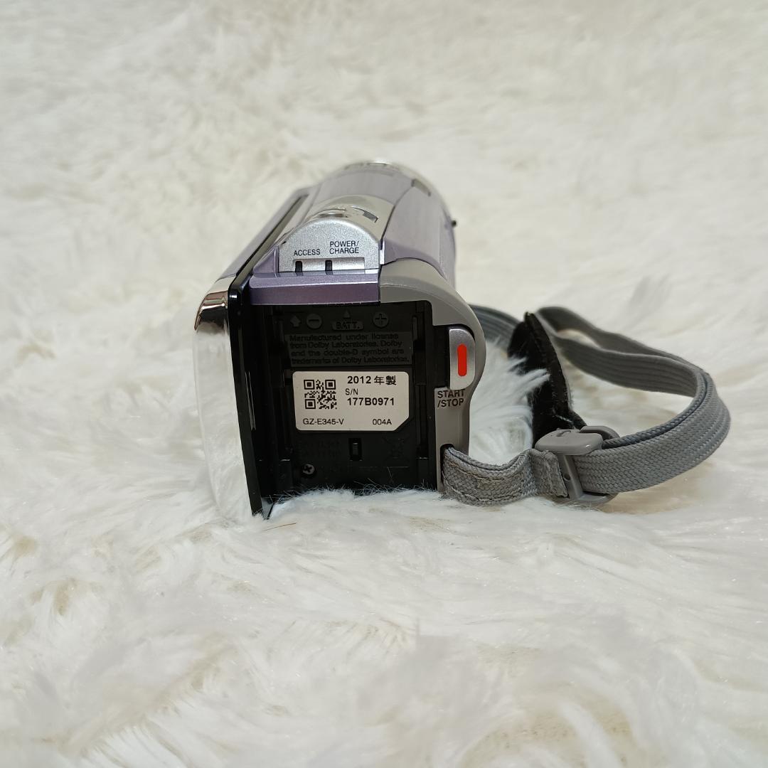 JVC Everio GZ-E345-V ビデオカメラ バイオレット 中古