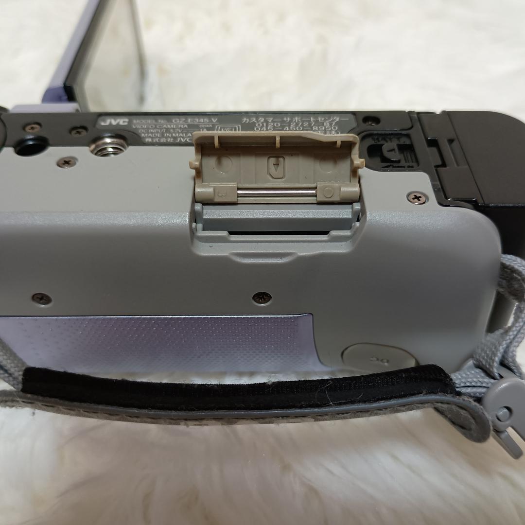 JVC Everio GZ-E345-V ビデオカメラ バイオレット 中古