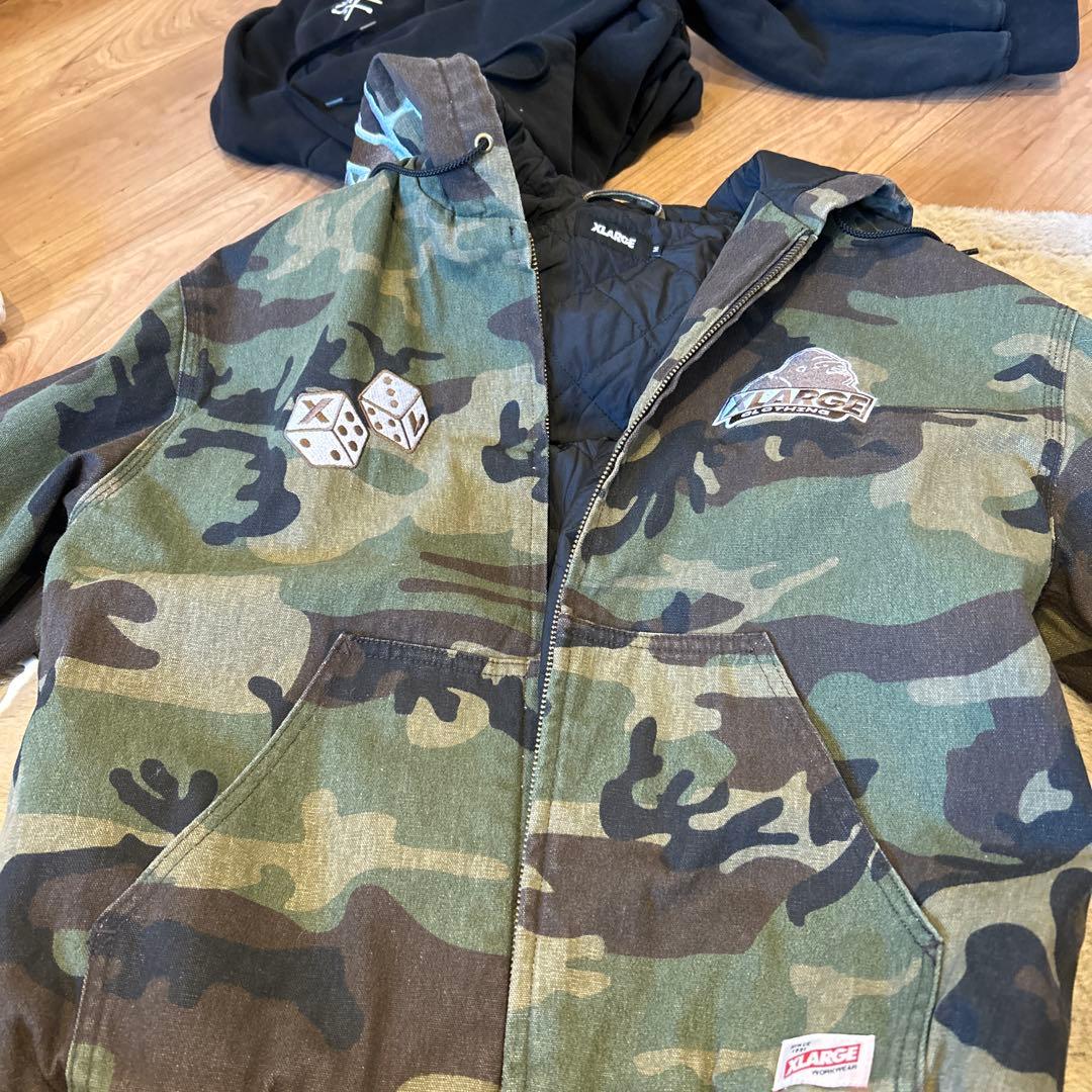 XLARGE エクストララージ DICE HOODED WORK JACKET