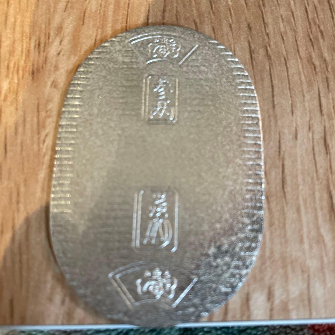 純銀 武士デザイン 佐川急便誕生日記記念硬貨 木箱付き 純銀 小判 佐川急便 誕生日記念 3枚