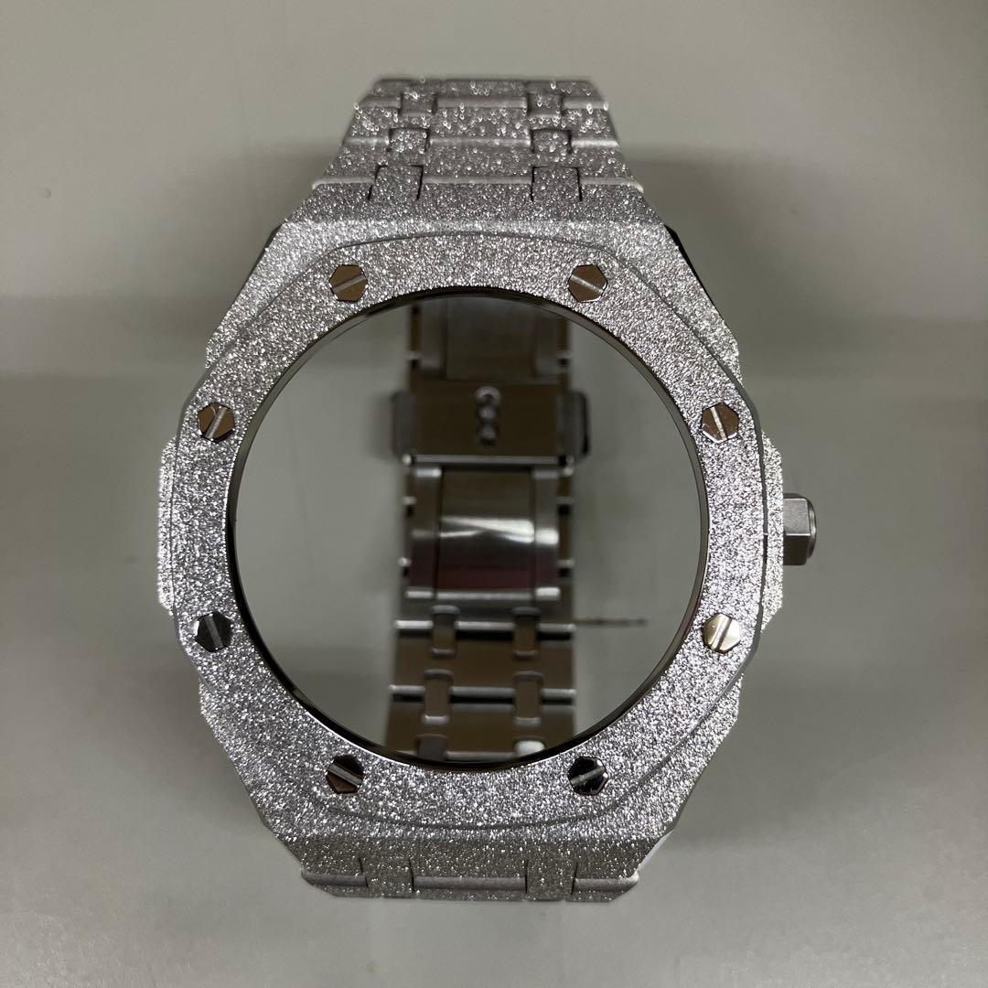 G-SHOCK　2100シリーズ　カスタム　シルバー