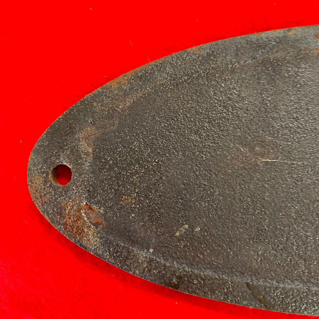 福岡発‼️ 日本国有鉄道（現在 JR ）当時物 社名金属プレート サビ有り