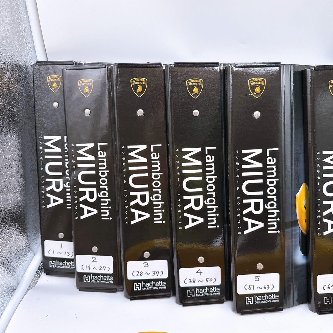 ユーワンさま　ランボルギーニ　ミウラ　１/8 完成品　ウレタンクリア塗装仕上げ